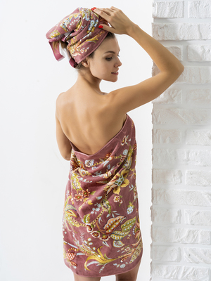 BOLANGDE Полотенце Япония баня УЗОР НА КРАСНОМ 70х140 (вид 2) BOLANGDE Полотенце Япония баня УЗОР НА КРАСНОМ 70х140 (фото, вид 2)