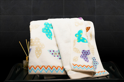 BOLANGDE Полотенце для лица, рук махровое в наборе 2 шт., для детей и взрослых, для семьи Япония Бабочки, белый/мятный/бежевый, размер 34х78 (вид 8) BOLANGDE Полотенце для лица, рук махровое в наборе 2 шт., для детей и взрослых, для семьи Япония Бабочки, белый/мятный/бежевый, размер 34х78 (фото, вид 8)