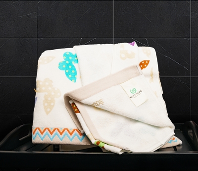 BOLANGDE Полотенце для лица, рук махровое в наборе 2 шт., для детей и взрослых, для семьи Япония Бабочки, белый/мятный/бежевый, размер 34х78 (вид 10) BOLANGDE Полотенце для лица, рук махровое в наборе 2 шт., для детей и взрослых, для семьи Япония Бабочки, белый/мятный/бежевый, размер 34х78 (фото, вид 10)