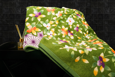 BOLANGDE Полотенце для лица, рук махровое в наборе 2 шт., для детей и взрослых, для семьи Япония Нарцис, зеленый, размер 34х78 (вид 4) BOLANGDE Полотенце для лица, рук махровое в наборе 2 шт., для детей и взрослых, для семьи Япония Нарцис, зеленый, размер 34х78 (фото, вид 4)