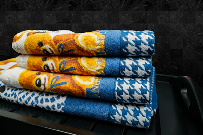 BOLANGDE Набор полотенец для рук и лица 2 шт, полотенце для ванной махровое, велюровое, 100% хлопок, рисунок цветы, Япония Мишутки 34х78, синий (вид 11) BOLANGDE Набор полотенец для рук и лица 2 шт, полотенце для ванной махровое, велюровое, 100% хлопок, рисунок цветы, Япония Мишутки 34х78, синий (фото, вид 11)