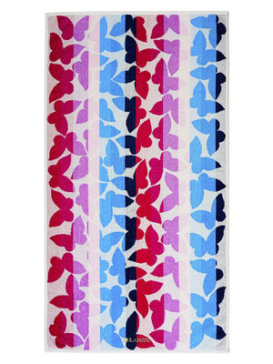 BOLANGDE Полотенце Полоса 34х78 ручное 3010 MА-синий (вид 1) BOLANGDE Полотенце Полоса 34х78 ручное 3010 MА-синий (фото, вид 1)