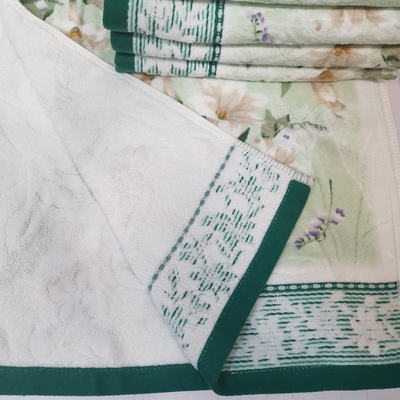 BOLANGDE Подарочный набор Ландыши 2пр 34х78+34х78 беж+зел (вид 1) BOLANGDE Подарочный набор Ландыши 2пр 34х78+34х78 беж+зел (фото, вид 1)