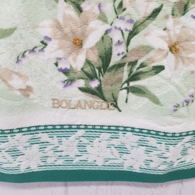 BOLANGDE Подарочный набор Ландыши 2пр 34х78+34х78 беж+зел (вид 2) BOLANGDE Подарочный набор Ландыши 2пр 34х78+34х78 беж+зел (фото, вид 2)