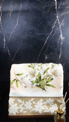 BOLANGDE Подарочный набор Ландыши 2пр 34х78+34х78 беж+зел (вид 6) BOLANGDE Подарочный набор Ландыши 2пр 34х78+34х78 беж+зел (фото, вид 6)