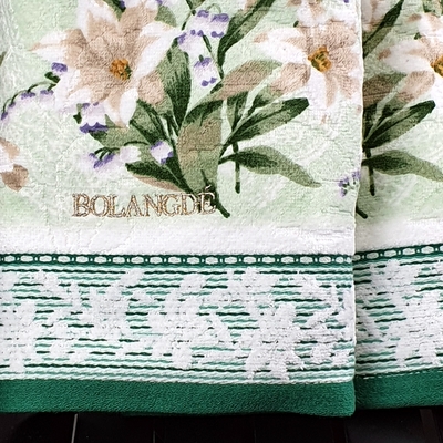 BOLANGDE Подарочный набор Ландыши 2пр 34х78+34х78 зел (вид 3) BOLANGDE Подарочный набор Ландыши 2пр 34х78+34х78 зел (фото, вид 3)