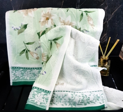 BOLANGDE Подарочный набор Ландыши 2пр 34х78+34х78 зел (вид 4) BOLANGDE Подарочный набор Ландыши 2пр 34х78+34х78 зел (фото, вид 4)