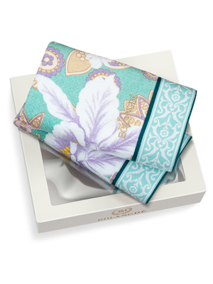 BOLANGDE Подарочный набор Фантазия 70х140 + 50х90 зел (вид 1) BOLANGDE Подарочный набор Фантазия 70х140 + 50х90 зел (фото, вид 1)