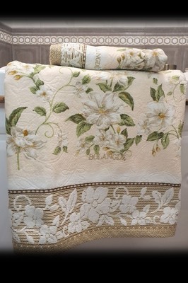 BOLANGDE Подарочный набор Жасмин 2пр 34х78+34х78 беж (вид 4) BOLANGDE Подарочный набор Жасмин 2пр 34х78+34х78 беж (фото, вид 4)