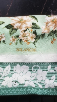 BOLANGDE Подарочный набор Жасмин 2пр 34х78+34х78 беж+зел (вид 11) BOLANGDE Подарочный набор Жасмин 2пр 34х78+34х78 беж+зел (фото, вид 11)