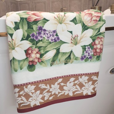 BOLANGDE Подарочный набор Лилия 2пр 34х78+34х78 кр (вид 2) BOLANGDE Подарочный набор Лилия 2пр 34х78+34х78 кр (фото, вид 2)