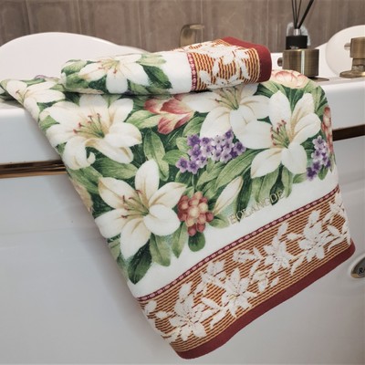 BOLANGDE Подарочный набор Лилия 2пр 34х78+34х78 кр (вид 6) BOLANGDE Подарочный набор Лилия 2пр 34х78+34х78 кр (фото, вид 6)