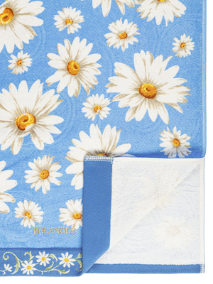 BOLANGDE Подарочный набор Ромашки 2пр 50х90+50х90 син+зел (вид 2) BOLANGDE Подарочный набор Ромашки 2пр 50х90+50х90 син+зел (фото, вид 2)