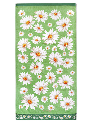 BOLANGDE Подарочный набор Ромашки 2пр 50х90+50х90 син+зел (вид 4) BOLANGDE Подарочный набор Ромашки 2пр 50х90+50х90 син+зел (фото, вид 4)