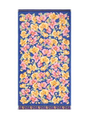 BOLANGDE Подарочный набор Орхидея темная 2пр 50х90+50х90 син+фиол (вид 1) BOLANGDE Подарочный набор Орхидея темная 2пр 50х90+50х90 син+фиол (фото, вид 1)