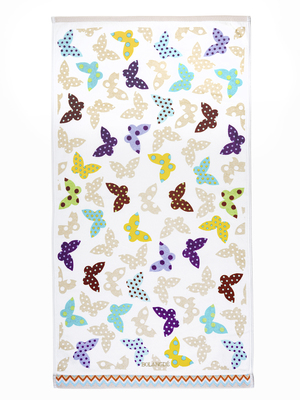 BOLANGDE Подарочный набор Бабочки 70х140 + 50х90 бир (вид 1) BOLANGDE Подарочный набор Бабочки 70х140 + 50х90 бир (фото, вид 1)