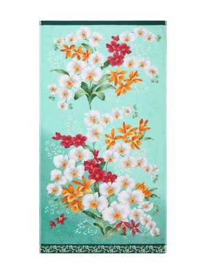 BOLANGDE Подарочный набор Ирисы 2пр 34х78+34х78 зел (вид 3) BOLANGDE Подарочный набор Ирисы 2пр 34х78+34х78 зел (фото, вид 3)