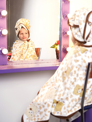 BOLANGDE Подарочный набор Мишки 70х140 + 50х90 беж (вид 3) BOLANGDE Подарочный набор Мишки 70х140 + 50х90 беж (фото, вид 3)