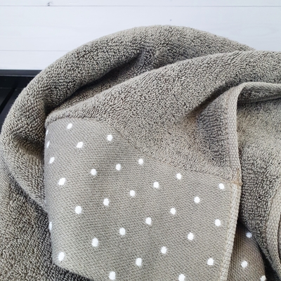 7Я текстиль Полотенце для рук, лица махровое 2 шт 34х75 см однотонное с бордюром в точечку, хлопок, 7Я текстиль, коричневый (вид 7) 7Я текстиль Полотенце для рук, лица махровое 2 шт 34х75 см однотонное с бордюром в точечку, хлопок, 7Я текстиль, коричневый (фото, вид 7)