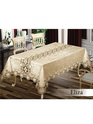 EforHome Скатерть EFOR ELIZA SET 160*350 12 салфеток- капучино EforHome Скатерть EFOR ELIZA SET 160*350 12 салфеток- капучино