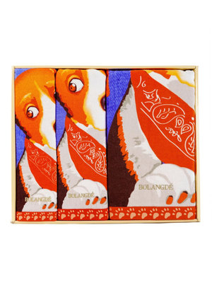 BOLANGDE Подарочный набор Собачка 3пр 70х140+50х90+34х78 BOLANGDE Подарочный набор Собачка 3пр 70х140+50х90+34х78 (фото)