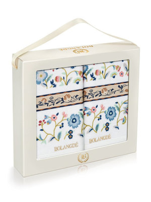 BOLANGDE Подарочный набор Васильки 2пр 34х78+34х78 син BOLANGDE Подарочный набор Васильки 2пр 34х78+34х78 син (фото)