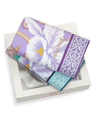 BOLANGDE Подарочный набор Фантазия 2пр 34х78+34х78 зел+сирен BOLANGDE Подарочный набор Фантазия 2пр 34х78+34х78 зел+сирен (фото)