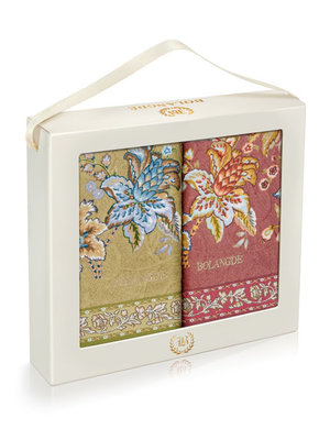 Подарочный набор BOLANGDE Узор 2пр 34х78+34х78 беж+кр Подарочный набор BOLANGDE Узор 2пр 34х78+34х78 беж+кр