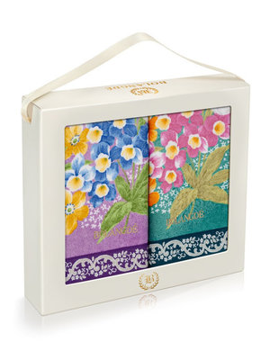 BOLANGDE Подарочный набор Тюльпаны 2пр 34х78+34х78 зел+сирен BOLANGDE Подарочный набор Тюльпаны 2пр 34х78+34х78 зел+сирен (фото)