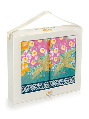 BOLANGDE Подарочный набор Тюльпаны 2пр 34х78+34х78 зел BOLANGDE Подарочный набор Тюльпаны 2пр 34х78+34х78 зел (фото)