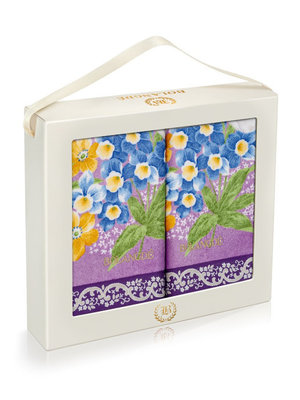 BOLANGDE Подарочный набор Тюльпаны 2пр 34х78+34х78 сирен BOLANGDE Подарочный набор Тюльпаны 2пр 34х78+34х78 сирен (фото)