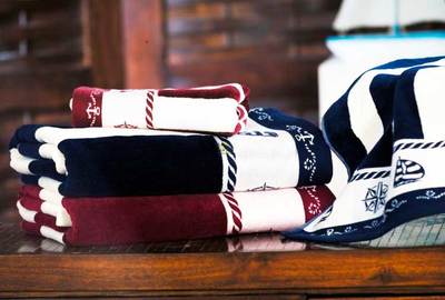 EforHome Полотенце OZDILEK PUSULA (100*150) темно синий EforHome Полотенце OZDILEK PUSULA (100*150) темно синий