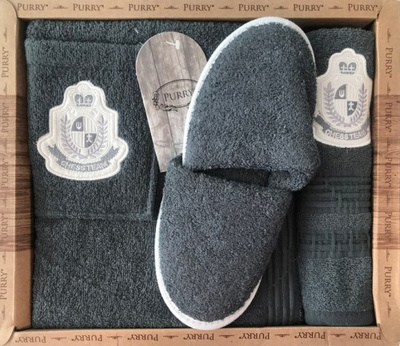 EforHome Набор Sikel Purry для сауны мужской ANTRASIT (темно-серый) EforHome Набор Sikel Purry для сауны мужской ANTRASIT (темно-серый)