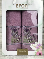 EforHome ����� ��������� EFOR �� 2 ��.� �������� KUCUK CICEKLER (50*90.70*140) ������� lila